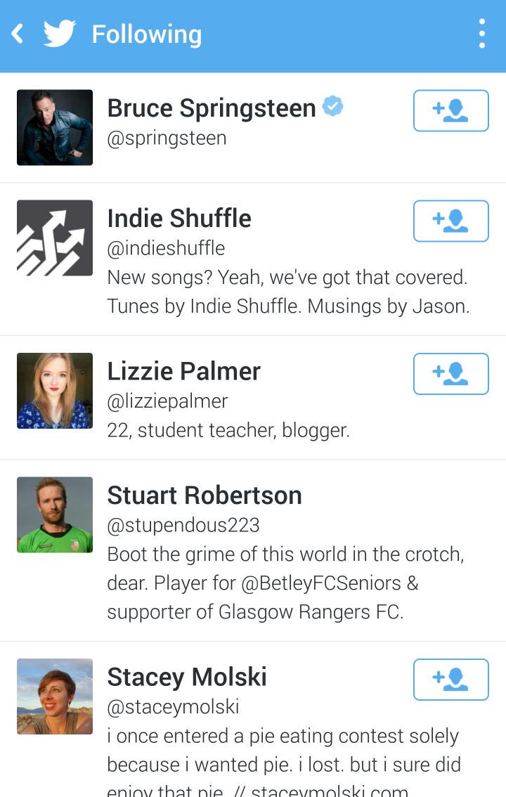 stupendous223's tweet photo. @DrClaireFox This person follows all the right people. #MeAndTheBoss http://t.co/43Ar5Jk5dI