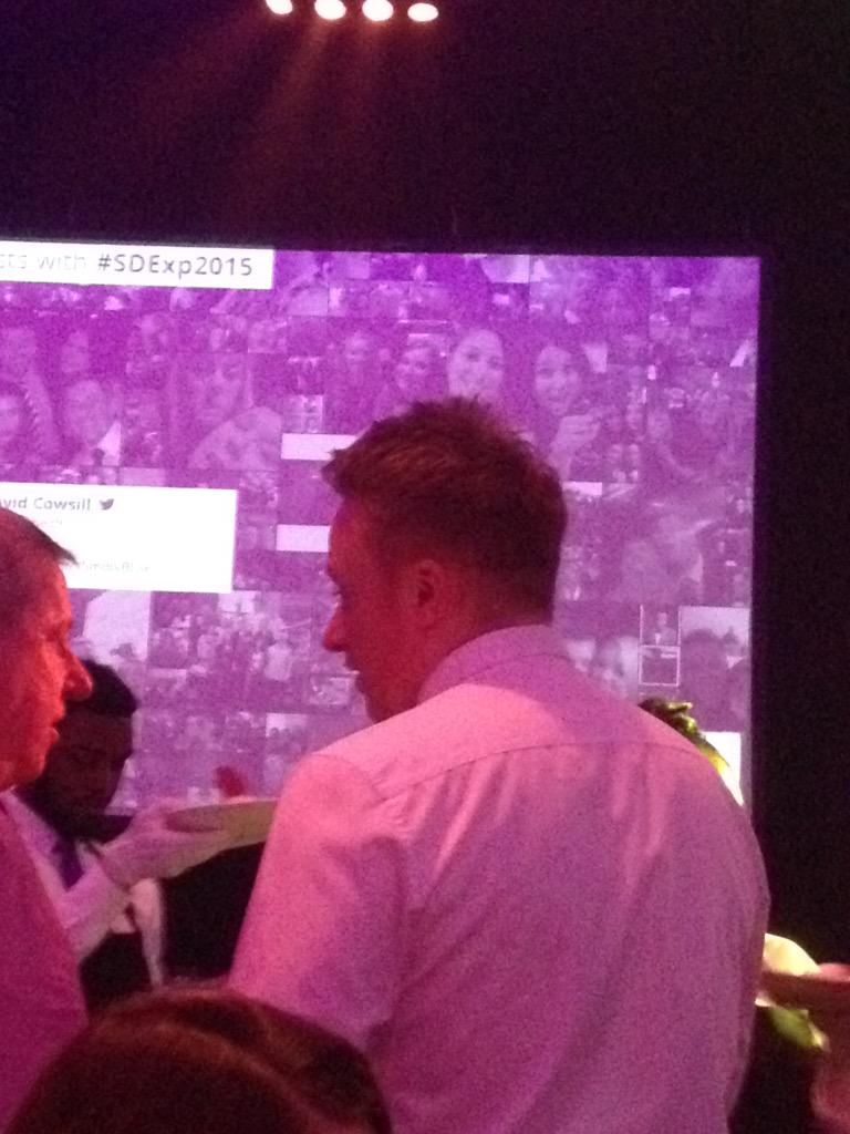 Paul_Ratty_R's tweet photo. #SDExp2015 @SDExp2015 Our New Boss 👍 http://t.co/zDfsB1D0bg