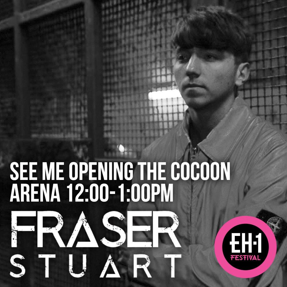 Frazi_er's tweet photo. Catch me opening the @cocoon_official Cocoon arena at EH1 Festival on Saturday! #cocoon #EH1 #festival http://t.co/VoOtF3mHF5