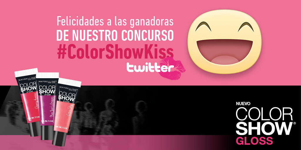 MaybellineChile's tweet photo. 1.1 ¡Felicidades @katyriveros ganaste 1 año de maquillaje #MNY! #ColorShowKiss http://t.co/QXe6WlFqRl