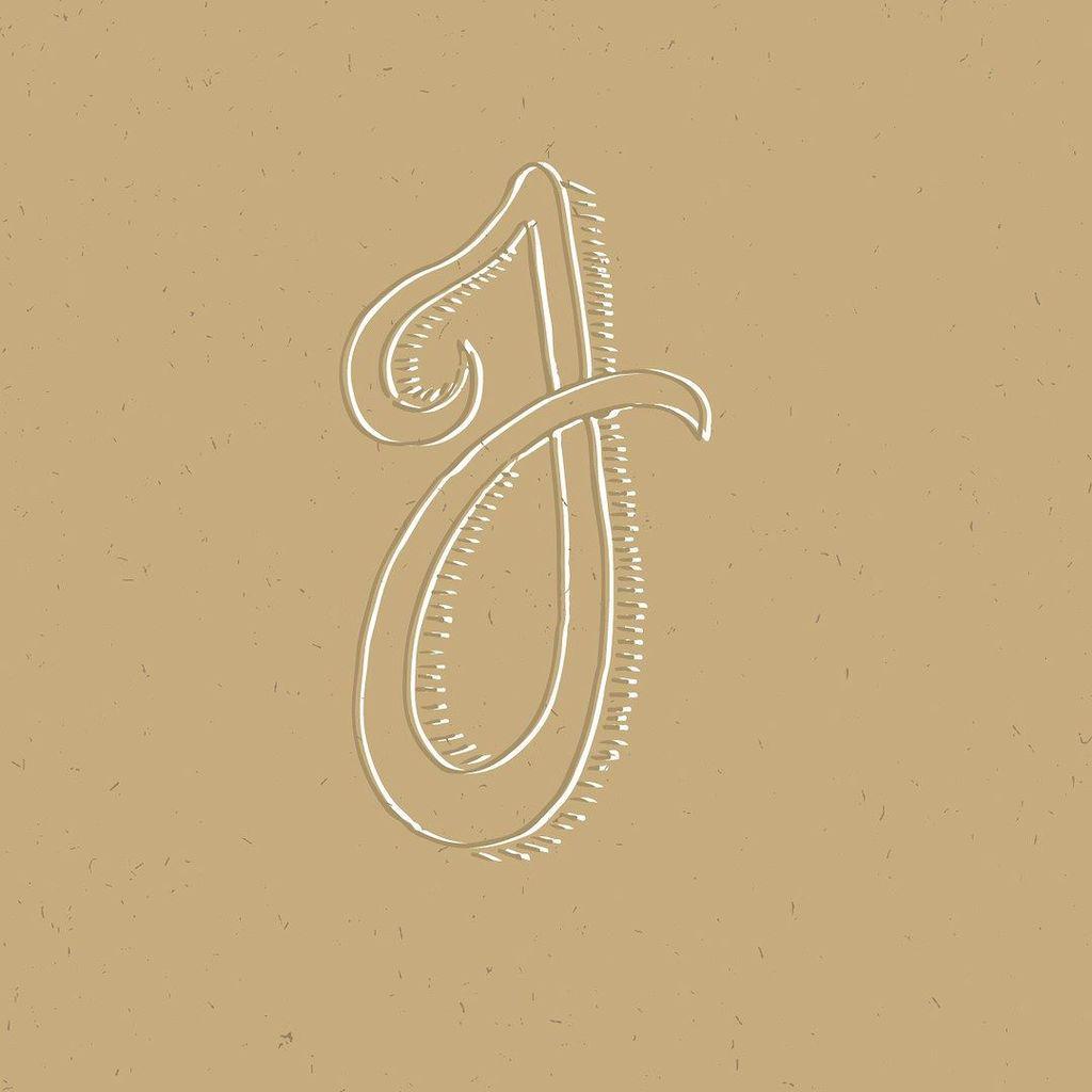 Druthersco's tweet photo. By seventreeco J #dropcaps #inkpixels #handlettering http://t.co/Jci9mv0pTg