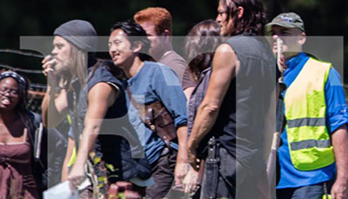 El rodaje deja ver al que podría ser Paul Monroe 'Jesus' en #TheWalkingDead #spoiler frml.tv/49308