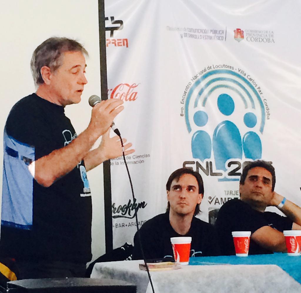ENL_Locutores's tweet photo. Así disfrutamos el Taller de Doblaje c/ Ricardo Alanís, Ariel Abadi, Martín Gopar y Sebastián Llapur #ENL2015 #SoyENL http://t.co/m6d705ieAv