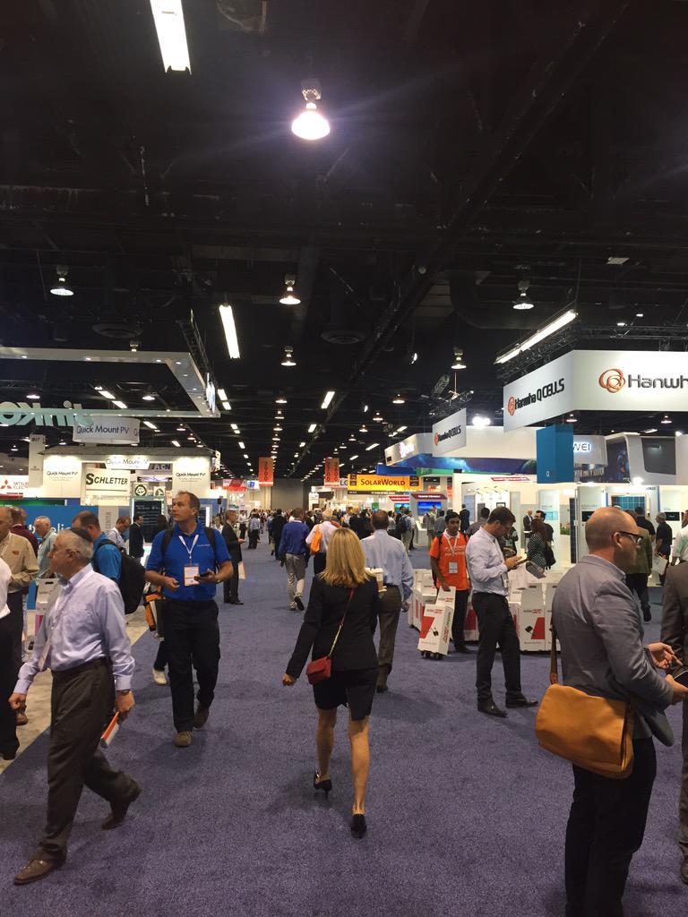 Solar_Channel's tweet image. Great to be at our 3rd #SPIcon, since launching Solar/Channel. Tweet us if you're here, we'd love to talk #solar.