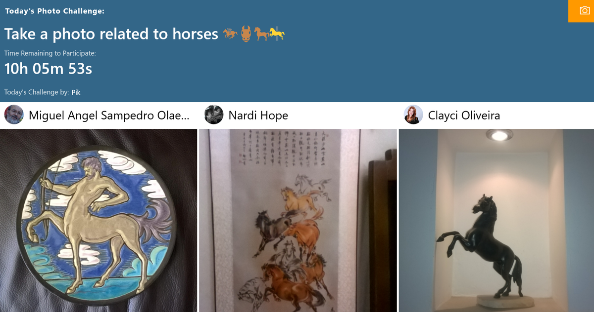 app_pik's tweet photo. Lots of Horsepower in today's #Pik challenge! 🏇 http://t.co/cpxGhpZb0W