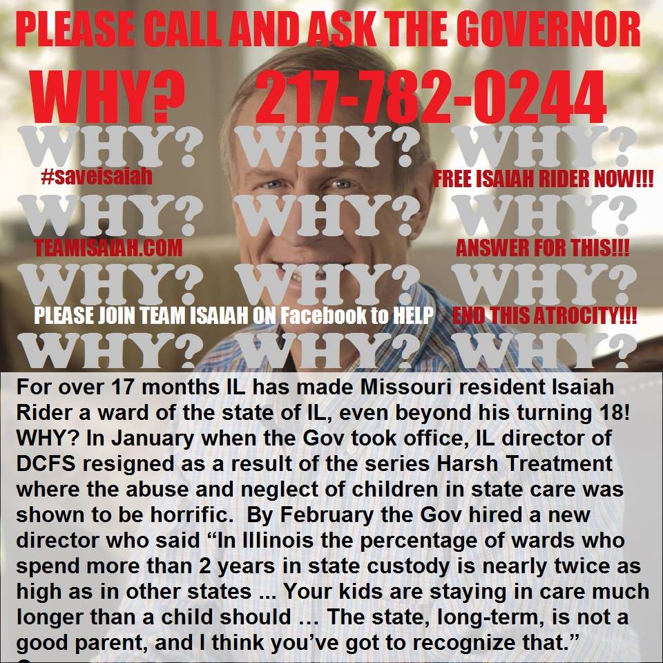 kimberly12303's tweet photo. .@wics_abc20 .@ABC2020 .@48hours .@DatelineNBC .@dateline_keith
http://t.co/egS7ELUqPQ
#saveisaiah #EnoughisEnough http://t.co/3vnRB4fn7X