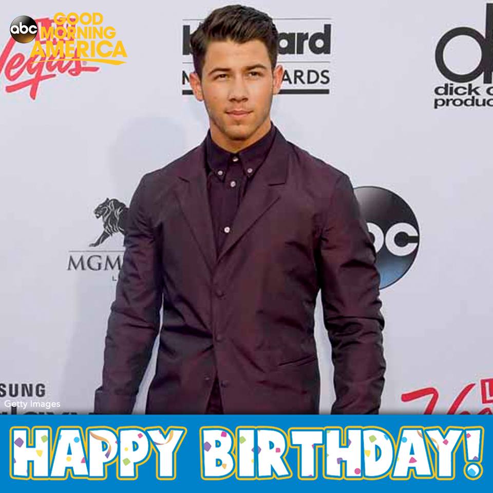 Happy Birthday to Nick Jonas! .   