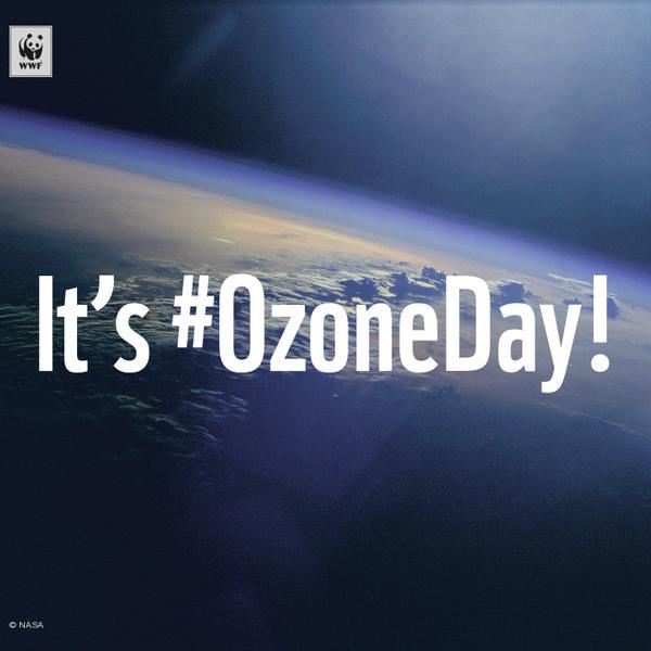 UNEP's tweet photo. RT @earthhour It’s #OzoneDay! Let’s protect our climate the way we have preserved our ozone layer :) http://t.co/JYUwIF5PUQ