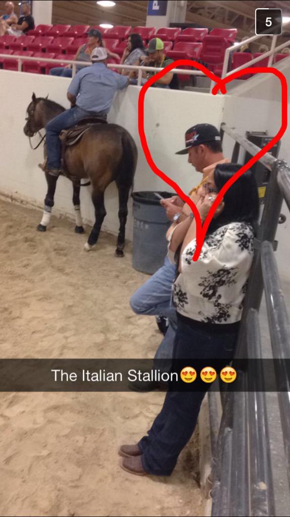 ReiningProblems's tweet photo. Thanks for the snap @JordanKurtz2 😍😍😍 #italianstallion #fappani #whyishesoperfect http://t.co/3nyUAPDicq