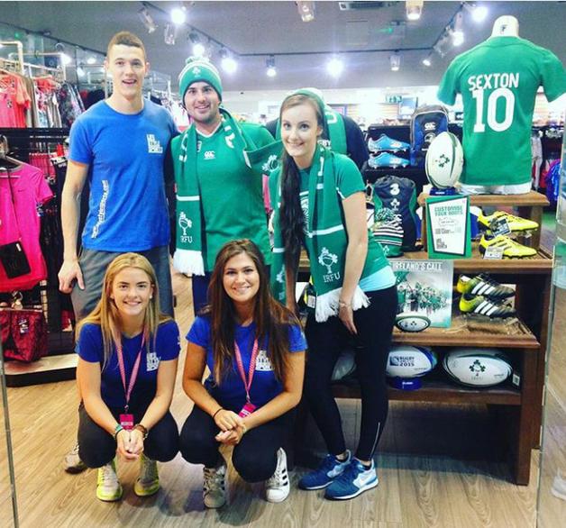 beccalydia's tweet photo. #teamdundrum is backing Ireland #ForVictory #lifestylesports #dundrum #store10 #togetherforireland @lifestylesports http://t.co/FpvcdbXjlr