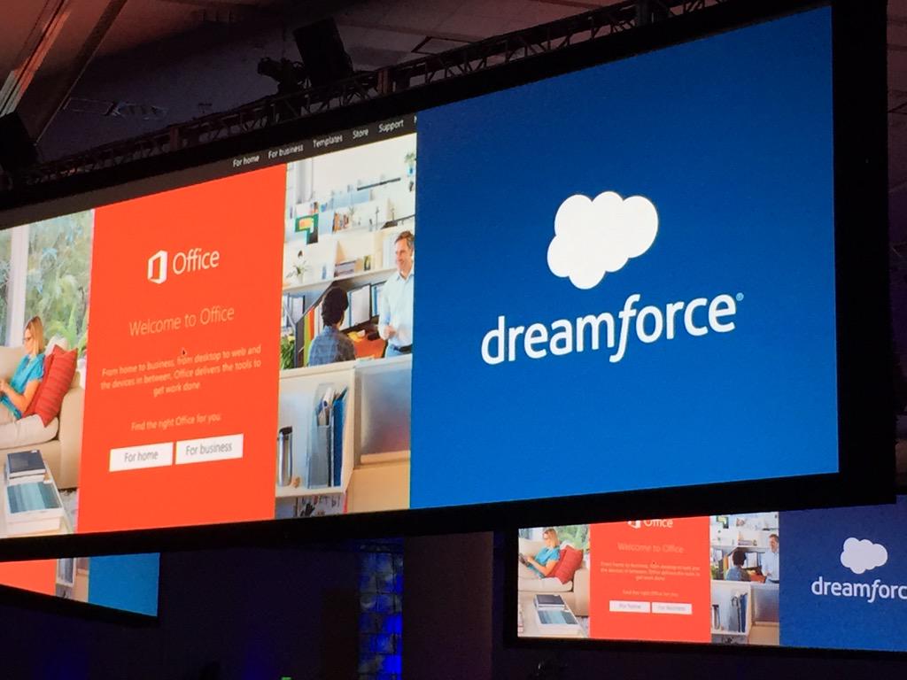 WiredTriangle's tweet photo. We love the fruits of @Microsoft &amp; @salesforce collaboration! Wouldn't have predicted this vision couple years ago. http://t.co/XZdLjL1zOT