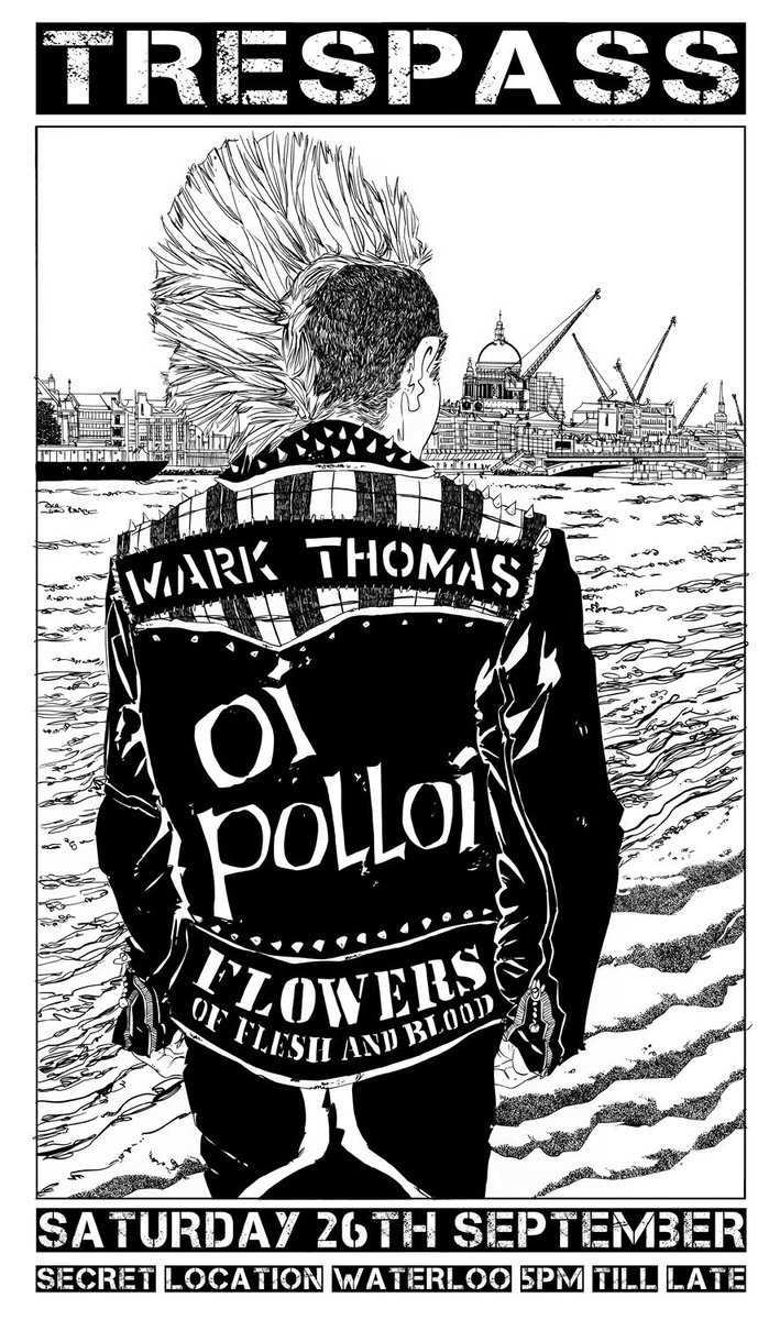 Got an interesting week lined up... Flea Pit this Saturday then a special punk gig on the Thames Beach next Saturday!