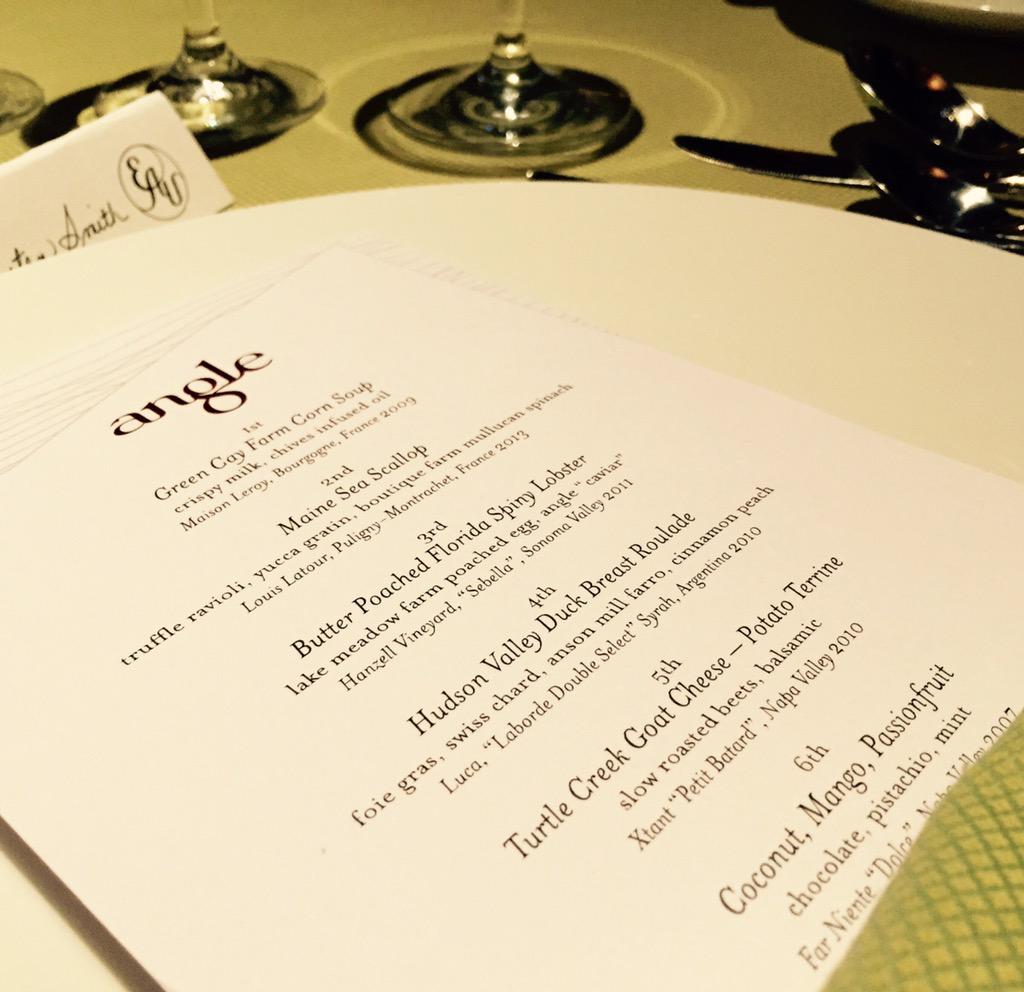 chefjoshthomsen's tweet photo. #EauMoments #anglerestaurant http://t.co/r7PWzk1S3O