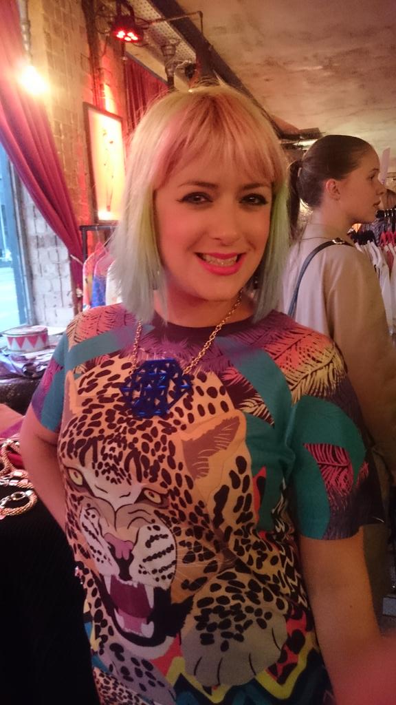 DarkJinxJewels's tweet photo. The lovely Jess in our now sold out Nebula necklace, gorgeous! http://t.co/P3uIF17PbD