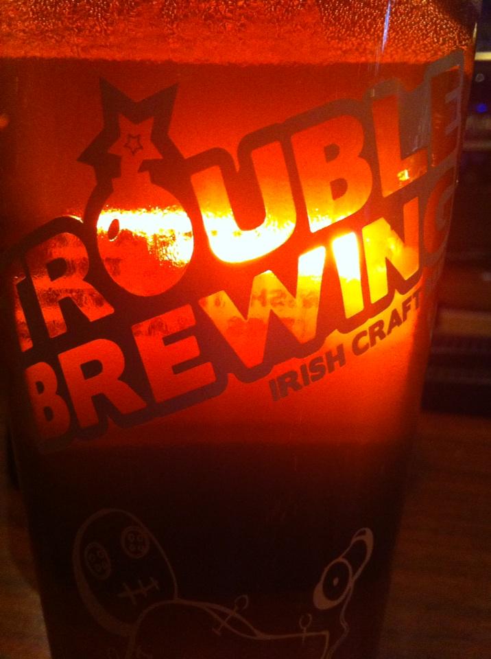 Trouble seems to be a-lit...<a href="/troublebrewing/">Trouble Brewing</a> #Irishcraftbeer #craftbeer #Dublin @theBeverageblog
