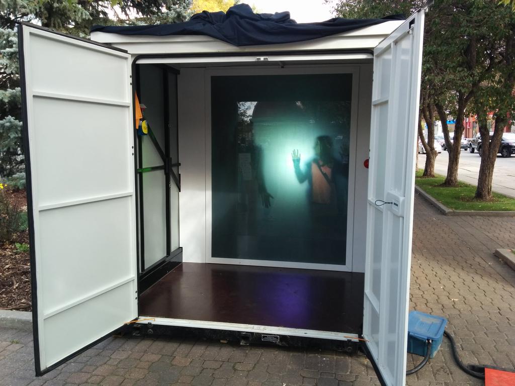 Beakerhead's tweet photo. Come to Tomkins Park for Relativity Speaking! Ever heard a cloud? How about xerox yourself? Fun awaits! #beakerhead http://t.co/bQZSvMabZZ