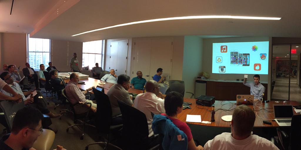 masa_kawano's tweet photo. #OpenStack swift PTL @notmyname from @SwiftStack is @OpenStackNYC meetup tonight cc: @hui_kenneth @djstayflypro http://t.co/R37476vdCt
