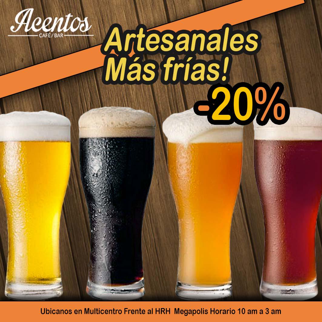 AcentosCafeBar's tweet photo. Aquí disfrutarás hoy y todos los miércoles de #cervezas artesanales! con -20% en @AcentosCafeBar #BeerPty #ComidaPty http://t.co/us3Sd4eo7Q