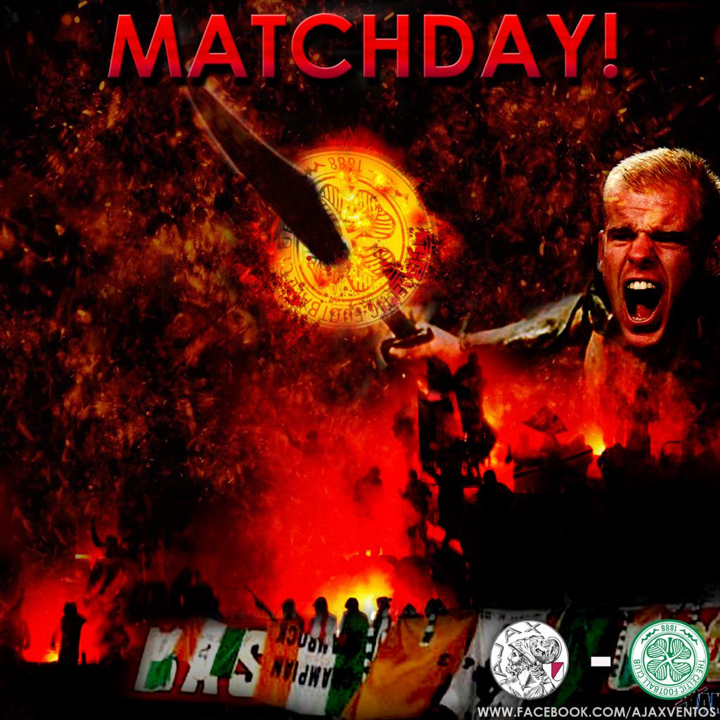 Ventos's tweet photo. MATCHDAY!! #AjaCel #Ajax #Amsterdam http://t.co/b2uoqdi6T4
