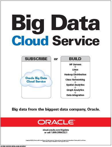 mitesh_agarwal's tweet image. If you can&apos;t build it - then subscribe for @Oracle Big Data on the @OracleCloudZone 
#OracleBigDataCloudService