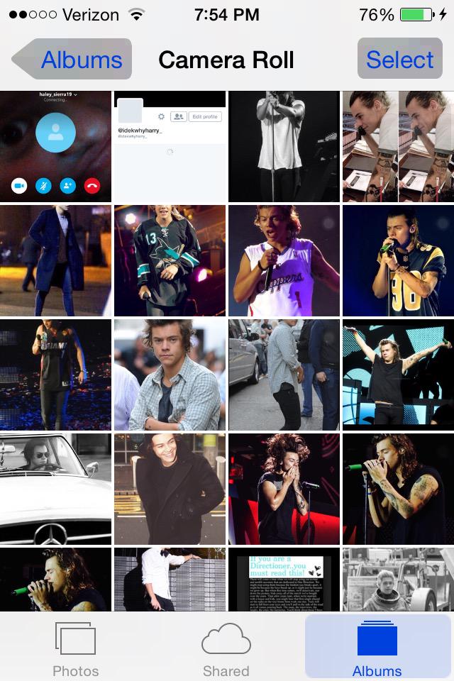 idekwhygrayson_'s tweet photo. LITERALLY MY ENTIRE CAMERA ROLL IS HARRY STYLES NOTHING ELSE HAHA IM NOT OKAY #Harryaf http://t.co/gEFFnFRy77