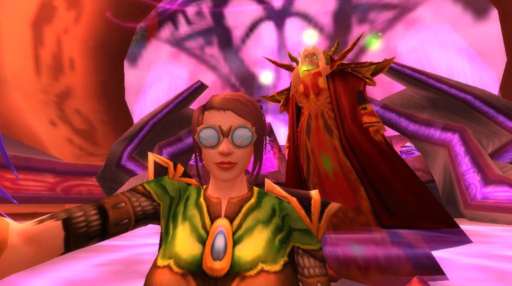 BubblesAndHugs's tweet image. Hangin' with Mr. Kael! #TempestKeep #WorldOfWarcraft