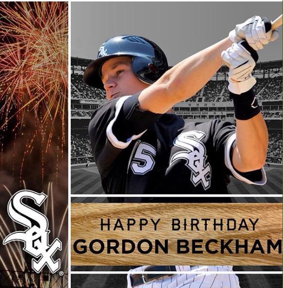 REmessage to wish Gordon Beckham and Mark Parent a happy birthday!  