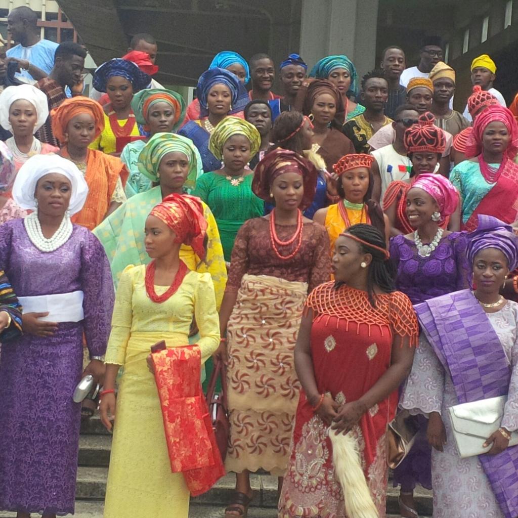 UnilagIRPM's tweet photo. Cultural heritage day #irpmclass15 http://t.co/V0Sag2YIbw