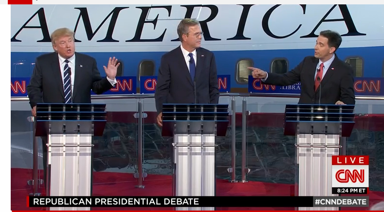 minkayp's tweet photo. #Trump tells the fellows to #TalkToTheHand #bryanttech #karenporterjsulive http://t.co/eJCSwZYMXA