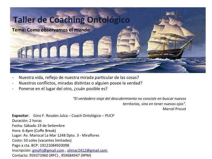 NatalyRisco's tweet photo. Coaching Ontológico en Lima! http://t.co/TezF8tZsjN