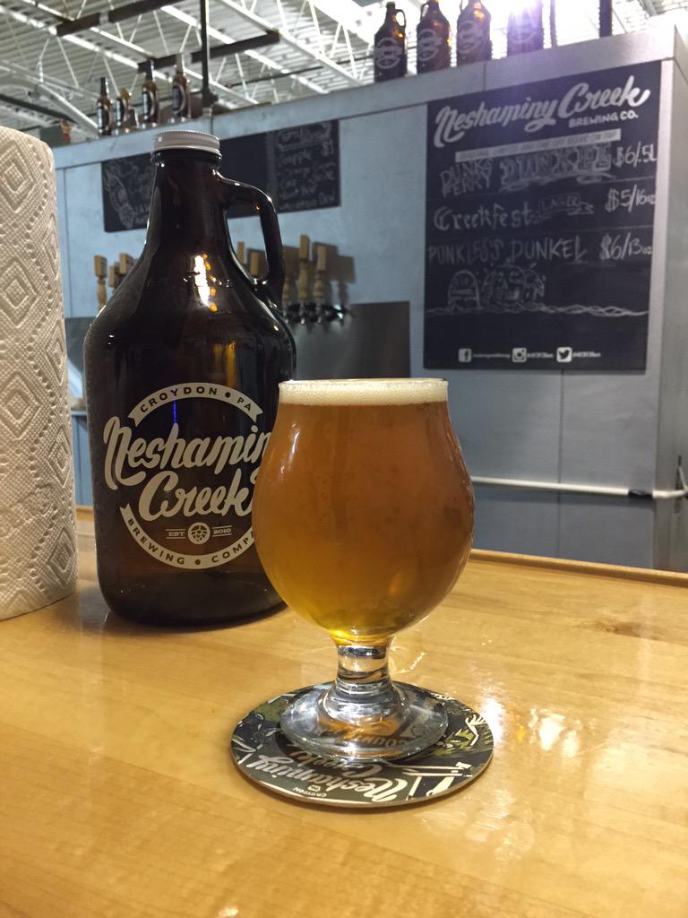 FollowthatBeer's tweet image. #NeshaminyCreekBrewing w/ 
A good problem to have Double #IPA 7.7% @NCBCBeer