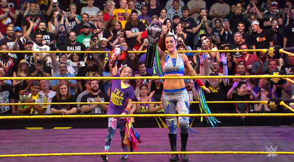 WWE NXT on Twitter "NXTWomensChampion itsBayleyWWE celebrates with