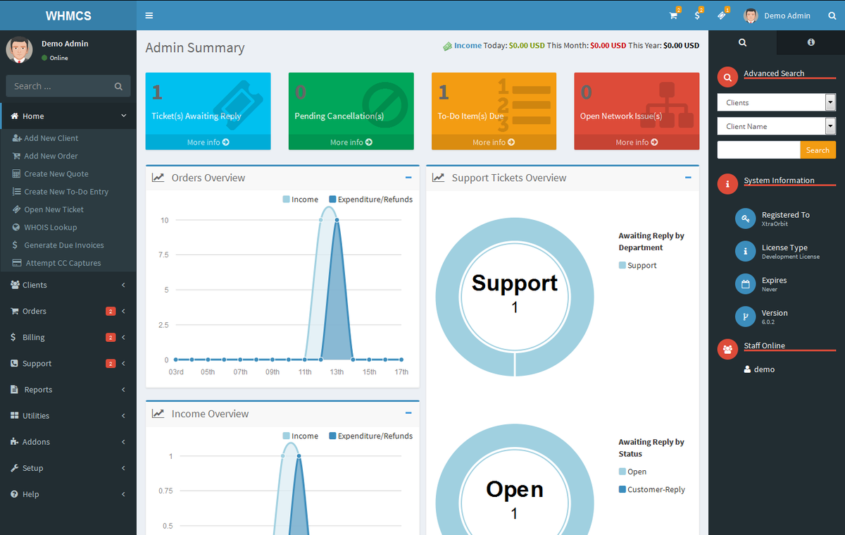 WHMCSTheme's tweet photo. Check Lara, a brand new #WHMCS Admin theme .. http://t.co/jKwj26LEri http://t.co/ogXs4v2Hwr