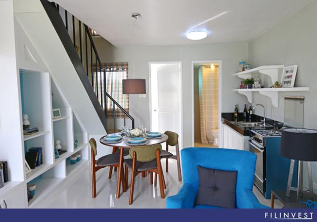 Filinvest's tweet photo. Take advantage of the stairs' space by creating a shelf the same as #AldeaDelSol’s. #Filinvest #TipsAndTriviaThursday http://t.co/9bjBvAhOcy