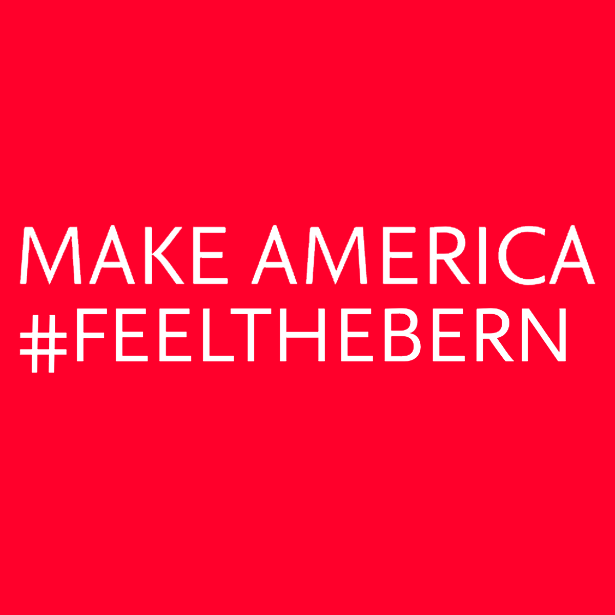 People4Bernie's tweet photo. Make America #FeelTheBern by TWEETING your thoughts to #DebateWithBernie. When we tweet we win! #GOPDebate http://t.co/Ad5CCTfgLx