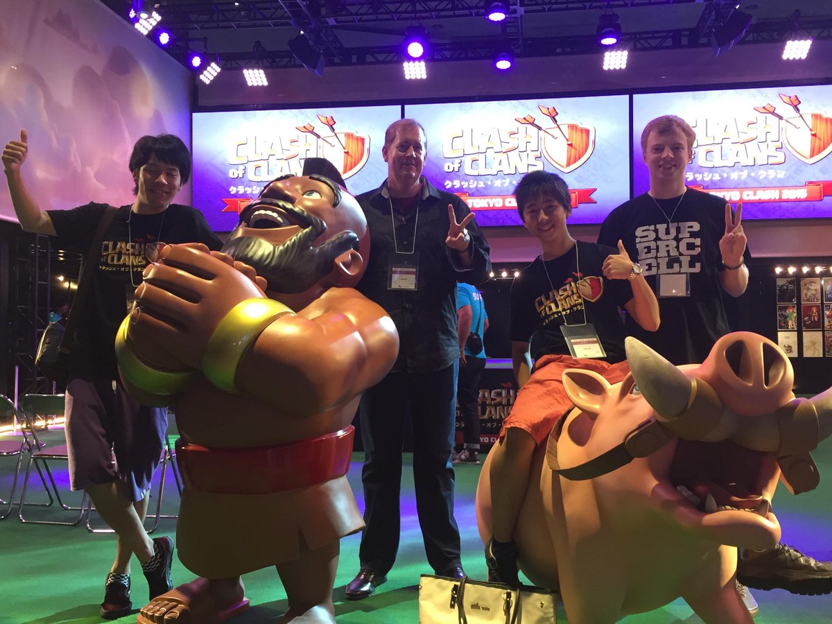 クラッシュ オブ クラン公式 東京ゲームショウ開幕 クラクラ Tokyoclash 左からドズルさん Galadon きおきおさん Chief Pat Http T Co 52stpmdnai クラッシュ オブ クラン公式 東京ゲームショウ開幕 クラクラ Tokyoclash 左からドズルさん Galadon きおきおさん Chief Pat Http T Co 52stpmdnai