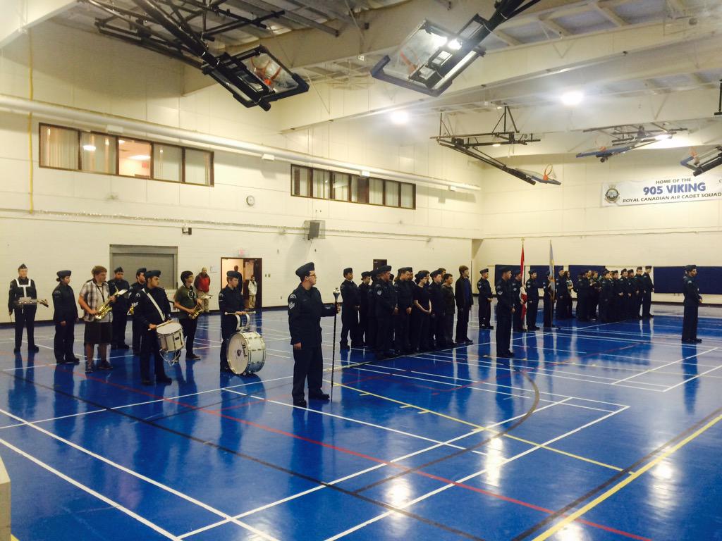 Second parade night back and we have a full house! Still room for more! #joincadets <a href="/AtlCadets/">Atlantic Cadets</a>