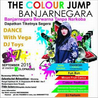 update_BARA's tweet photo. Ikuti &amp; meriahkan Banjarnegara The Colour Jump | 27 Sept 2015 | at Stadion Soemitro Kolopaking | #EventBARA http://t.co/veP3CBxl12