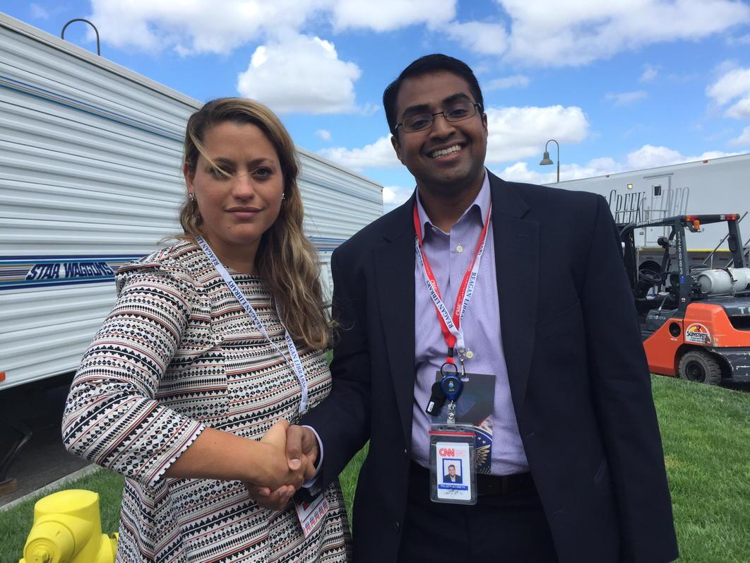 CullenDaly's tweet photo. @PolsonKanneth @AshleyCodianni #CNNDebate #DreamTeam http://t.co/1EmlRoe0Aq
