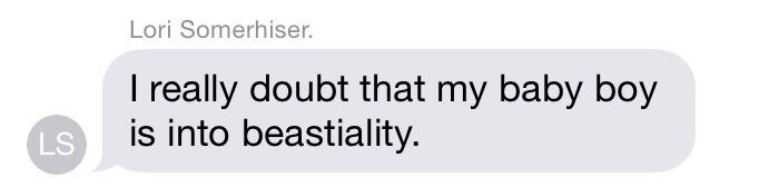 GriffinNW's tweet photo. Evan from Power's mom in a group text #beastialitymode http://t.co/18MtQmwKBF