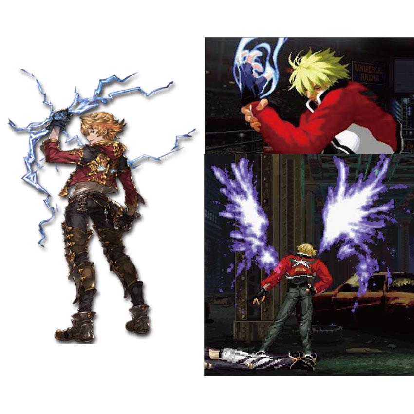 ロック・ハワードを知らないグラブル勢の為にまとめました、右が餓狼