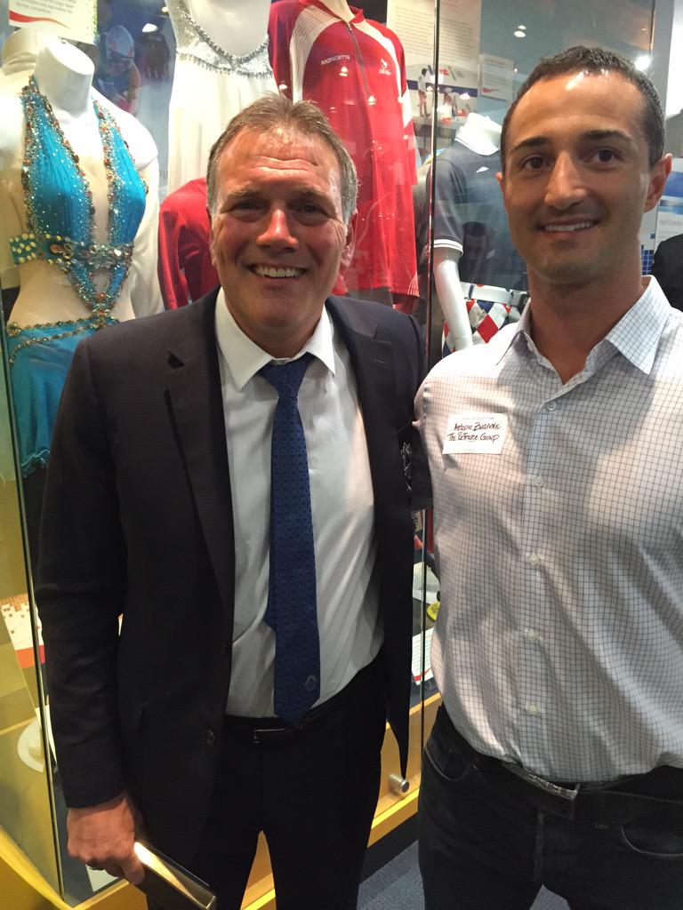 RobbiePuni's tweet image. With @WhitecapsFC President Bob Lenarduzzi. Thanks to @BoardofTrade for a great event! #CYPProgram @AntonioServes