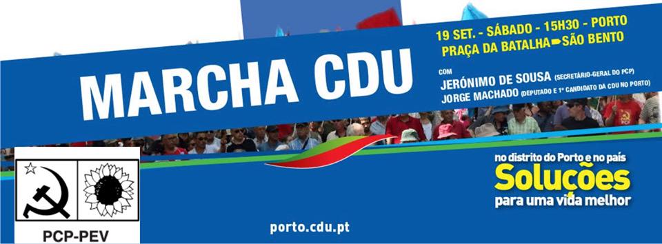 Aderito's tweet photo. #CDU2015 / Marcha CDU da Pr. da Batalha para a estação de S. Bento, Porto. Dia 19, sábado, 15h30. http://t.co/LPyXkGyuOl