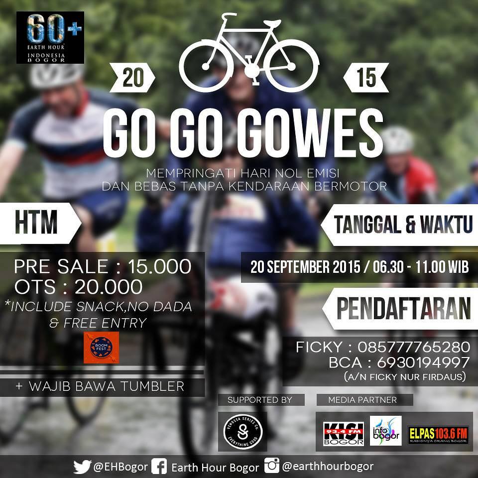BGRFixedFaction's tweet photo. Klo cm ngomong "Selamatkan Bumi" anak TK jg bisa. Nah, minggu ini mending kalian ikut peran dlm GoGoGowes dr @EHBogor http://t.co/DNuuTWAL5t