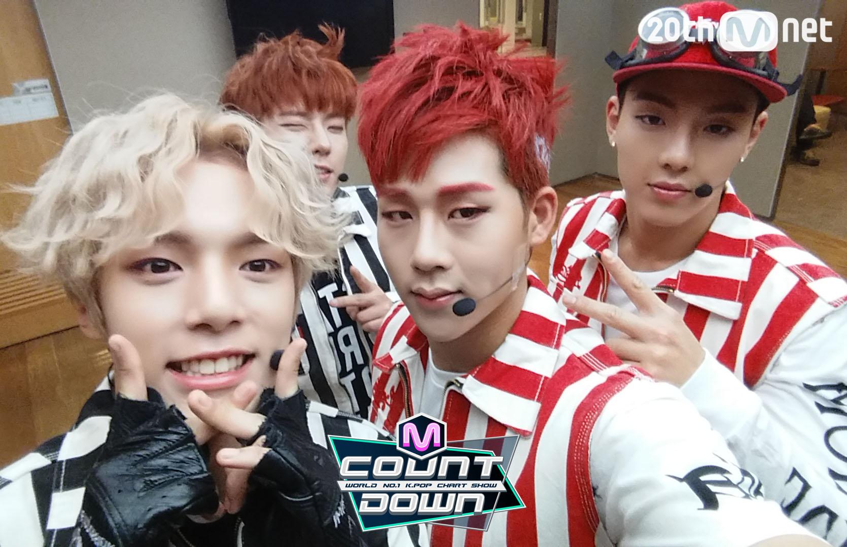 오늘자 몬스타엑스 엠카 대기실 | 인스티즈