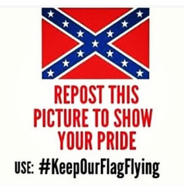 yuppjasmyn's tweet photo. #KeepOurFlagFlying http://t.co/iAgfbRUP9e
