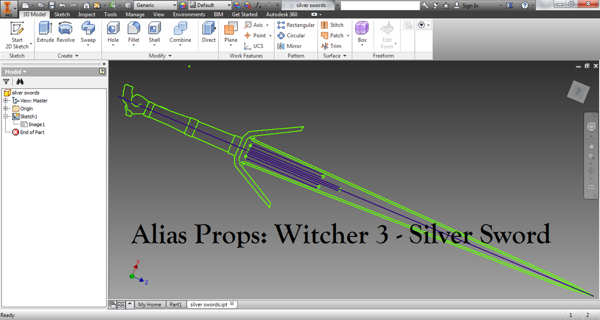 willrat321's tweet image. Update! Schooling's starting to pay off, and the first blade's vector is completed!