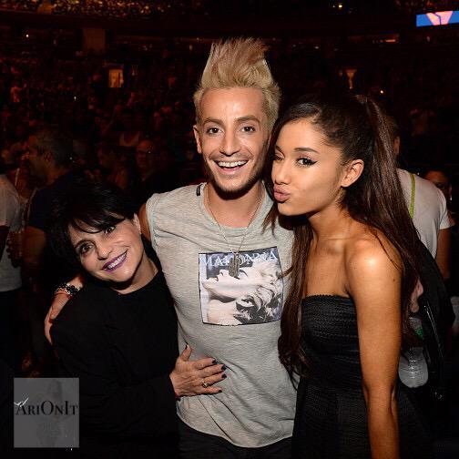 ArianaOnIt's tweet photo. Ariana at Madonna's concert in NYC http://t.co/lknv2Yo6Tp