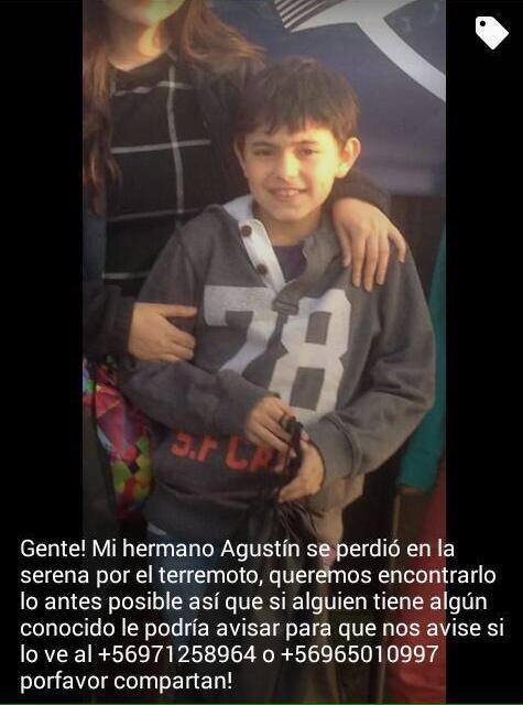 FabiiPozas's tweet photo. No cuesta nada difundir✌😉😉✌.
R.T Please💕😍💕
#TerremotoChile #Onemi #LaSerena #FuerzaChile #FuerzaAlNorteDeChile💕 http://t.co/3BJgHeIRmO