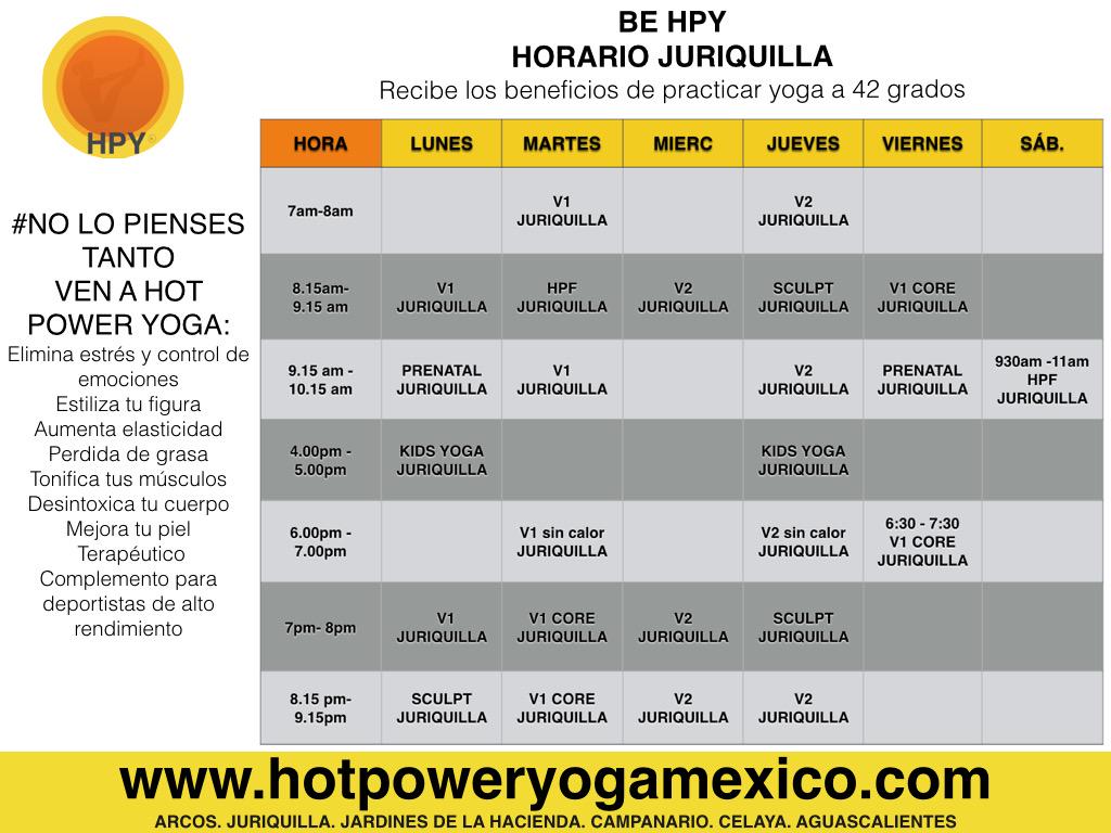 HPowerYoga's tweet photo. HORARIOS HPY SUCURSALES QUERETARO #BEHPY #NOLOPIENSESTANTO #NOFALTES http://t.co/0WxmuHEHpy